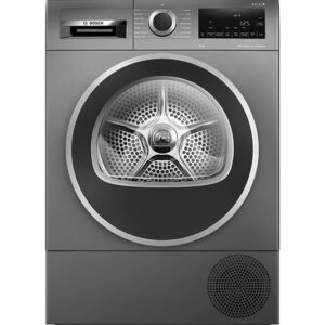 Bosch WQG245R2GB - Series 6 Heat pump tumble dryer, front loader 9 kg Cast iron grey